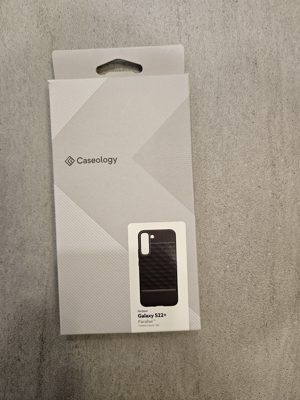 Caseology Galaxy S22+ Parallax Phone Case - Black New (Open Box)